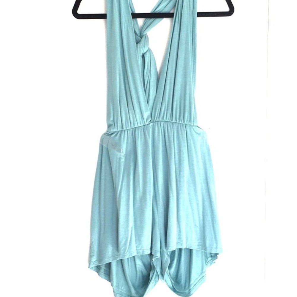 Turquoise multi-way romper